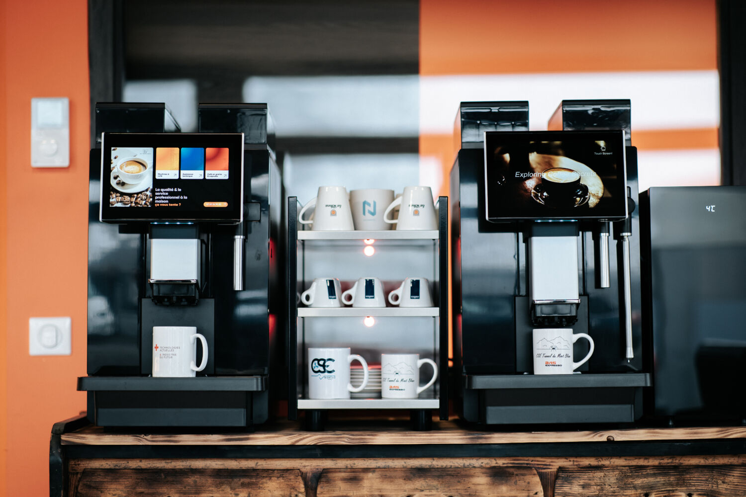 Entretien et maintenance de machines à café
